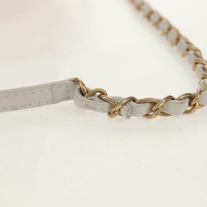 【日本直送】香奈兒 2019 春夏沙灘球肩包，粉金色小牛皮，雙C標誌，正品編號 143921SAM-7