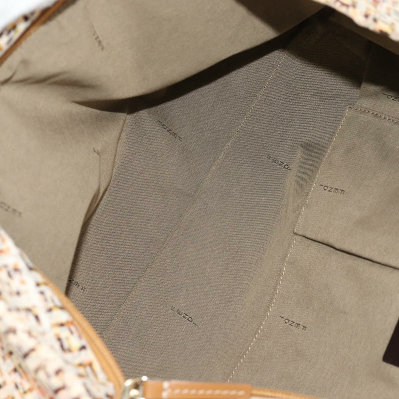 【日本直送】FENDI Zucchino帆布托特包 黃色金色 正品 134352V-9