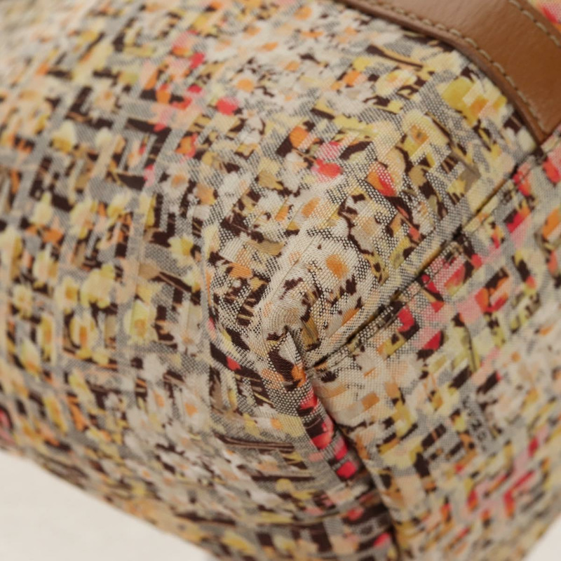 【日本直送】FENDI Zucchino帆布托特包 黃色金色 正品 134352V-15