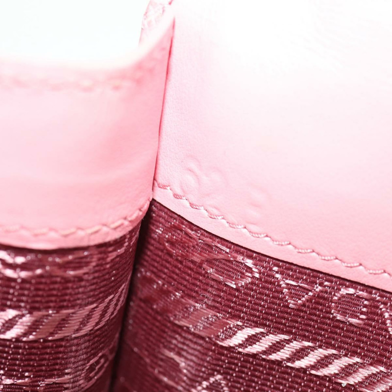 【日本直送】PRADA 鏈條單肩包 皮革 兩用 粉紅金 1BP050 正品 134332M-10