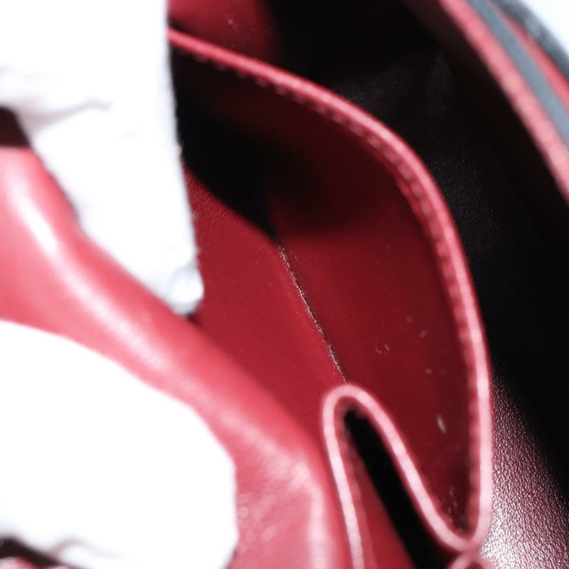 【日本直送】香奈兒 Matelasse 23 鏈條肩背包，羊皮材質，黑色，金色雙C標誌，正品編號 145577SAV-23