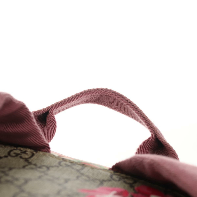 【日本直送】GUCCI GG Blooms 雙肩包 PVC 米色 銀色 405019 正品 152607V-14