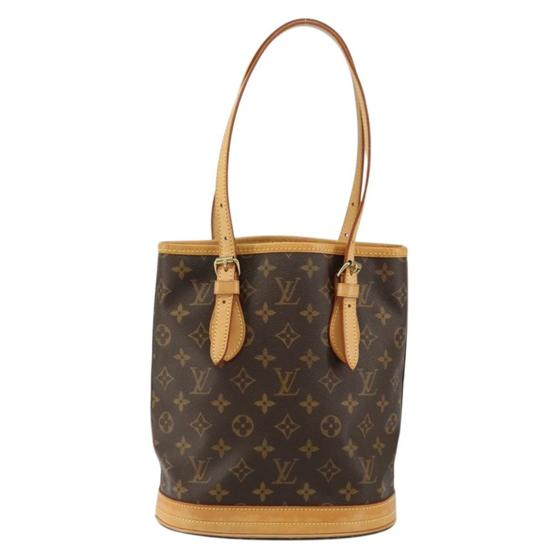 【日本直送】路易威登 Monogram Bucket PM 單肩包 M42238 LV Auth am9733-1