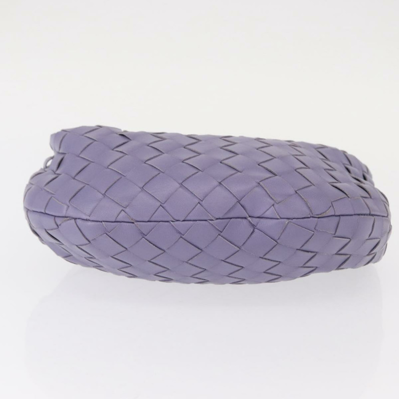 【日本直送】BOTTEGA VENETA INTRECCIATO 手袋 皮革 紫色 銀色 正品 am9749V-4