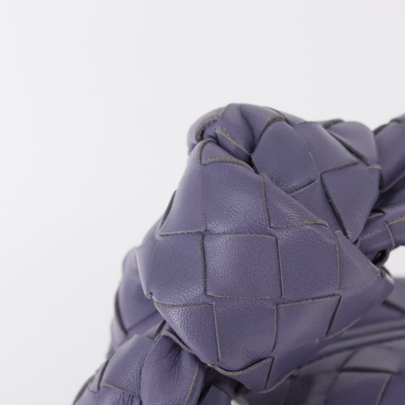 【日本直送】BOTTEGA VENETA INTRECCIATO 手袋 皮革 紫色 銀色 正品 am9749V-7