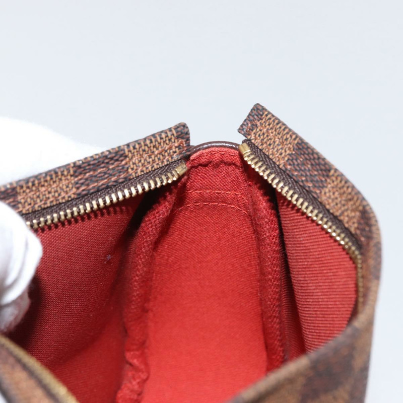 【日本直送】路易威登 Damier Ebene Trousse 化妝包 N51982 LV 正品 am9742V-21