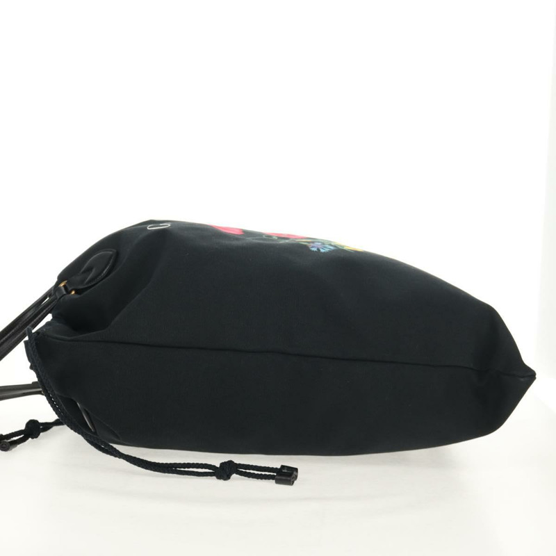 【日本直送】GUCCI Chateau Marmont 手提包 帆布 黑色 金色 552403 Auth am9753M-2