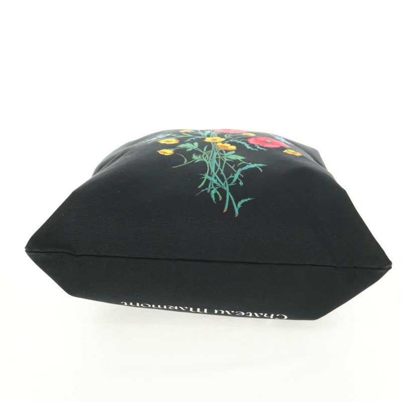 【日本直送】GUCCI Chateau Marmont 手提包 帆布 黑色 金色 552403 Auth am9753M-4