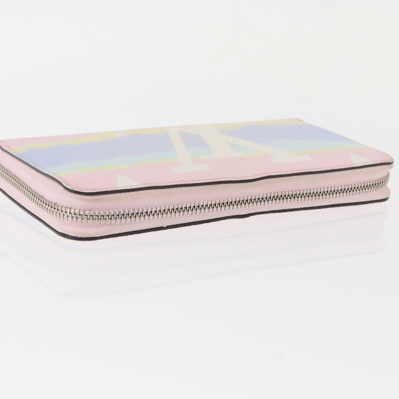【日本直送】路易威登 Monogram Escal Zippy 長皮夾 粉紅 M69110 LV 正品 153426-5
