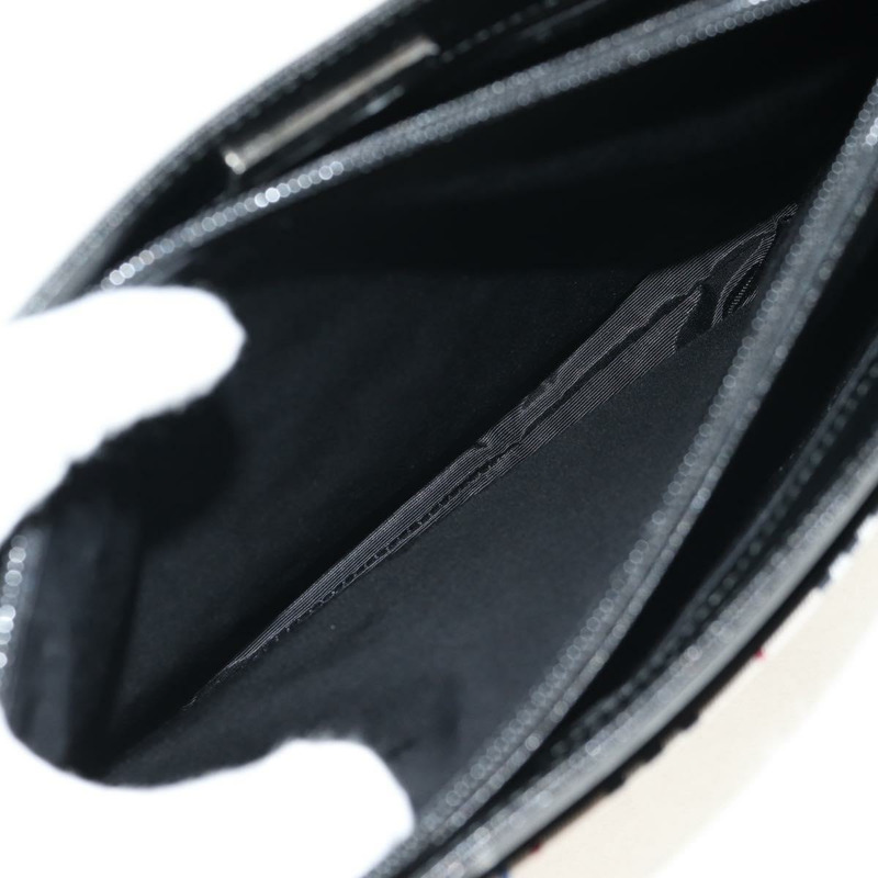 【日本直送】BURBERRY Nova 格紋手提包 帆布 米色 銀色 正品 am9603V-21