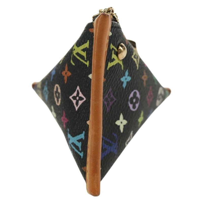 【日本直送】路易威登 Monogram Multicolor Berlingo 零錢包 黑色 M58029 正品 152663V-1