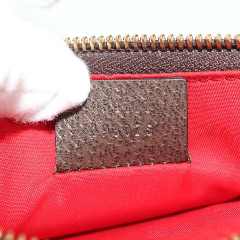 【日本直送】GUCCI GG Supreme 肩背包 PVC 米色 金色 454111 正品 152649AM-11