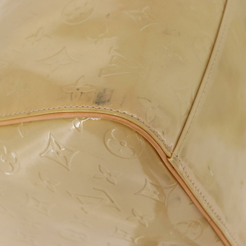 【日本直送】路易威登 Monogram Vernis Mercer 波士頓包 米色 M91000 LV 正品 152986-7