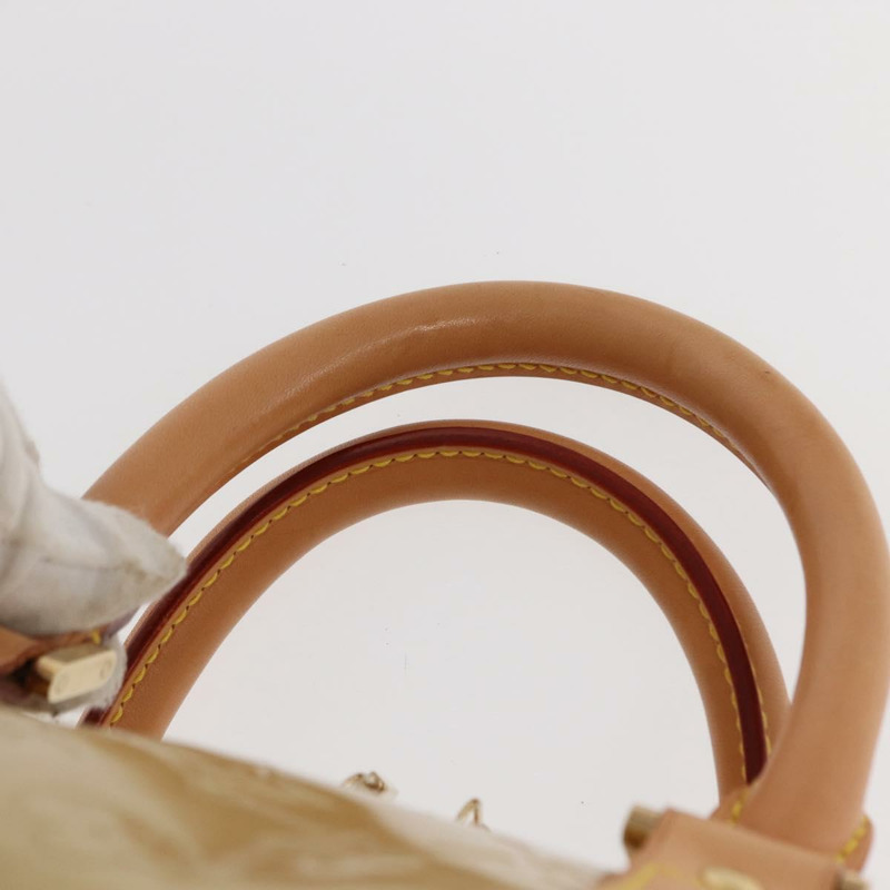 【日本直送】路易威登 Monogram Vernis Mercer 波士頓包 米色 M91000 LV 正品 152986-13