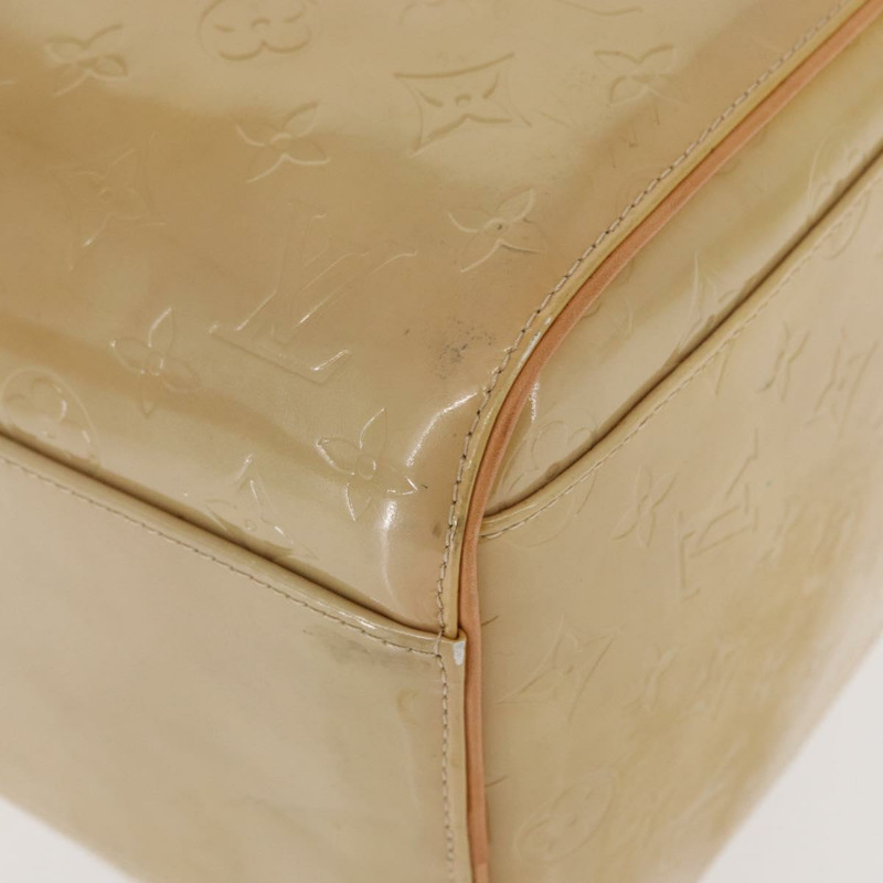 【日本直送】路易威登 Monogram Vernis Mercer 波士頓包 米色 M91000 LV 正品 152986-14