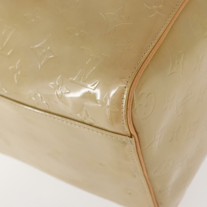 【日本直送】路易威登 Monogram Vernis Mercer 波士頓包 米色 M91000 LV 正品 152986-16
