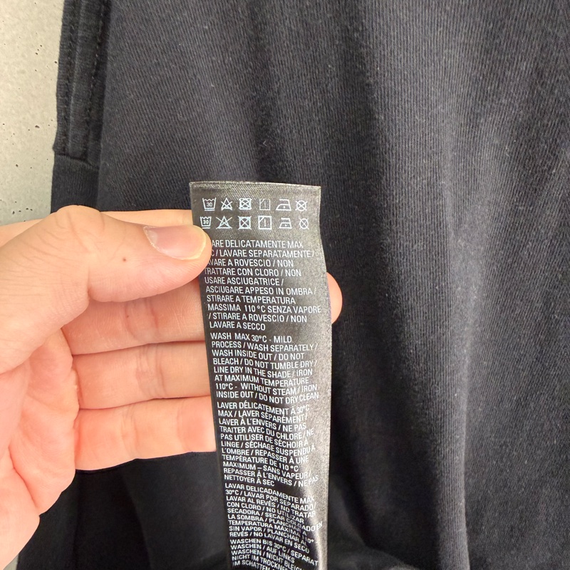 二手巴黎世家愛迪達聯名短袖T恤-4