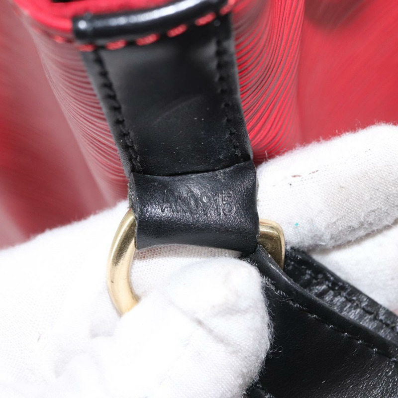 【日本直送】路易威登 Epi Petit Noe 雙色肩背包 黑紅 M44017 LV 正品 153507-10