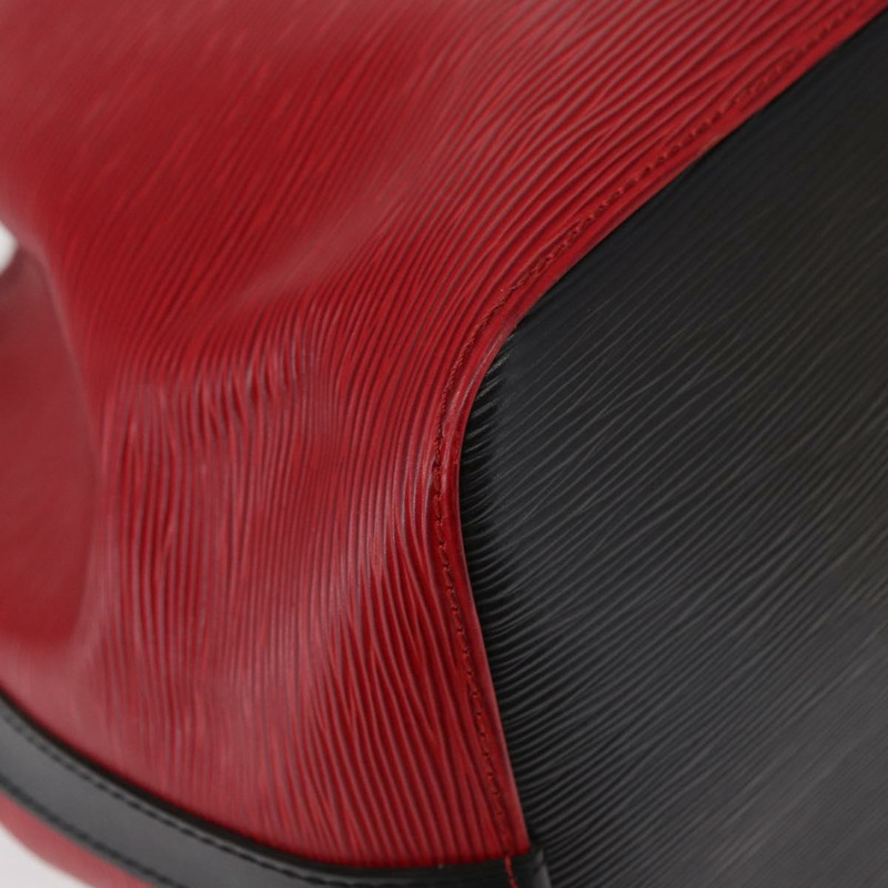 【日本直送】路易威登 Epi Petit Noe 雙色肩背包 黑紅 M44017 LV 正品 153507-14