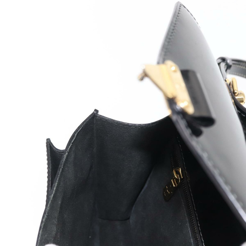 【日本直送】路易威登 Vernis Monceau BB 手提包 2way Noir Manetic LV 正品 153517-21