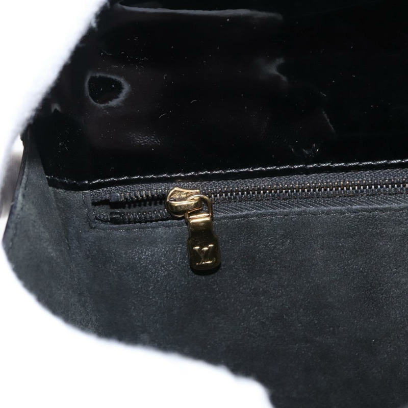 【日本直送】路易威登 Vernis Monceau BB 手提包 2way Noir Manetic LV 正品 153517-23