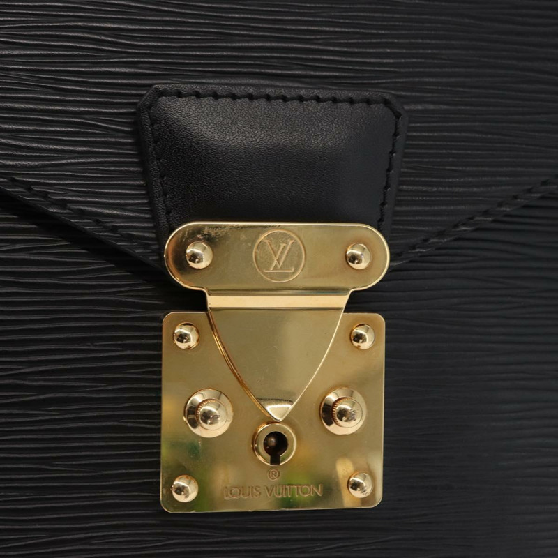 【日本直送】路易威登 Epi Concorde 手提包 黑色 M52132 LV 正品 ka091-17