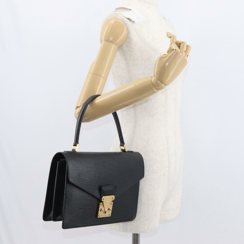 【日本直送】路易威登 Epi Concorde 手提包 黑色 M52132 LV 正品 ka091-23