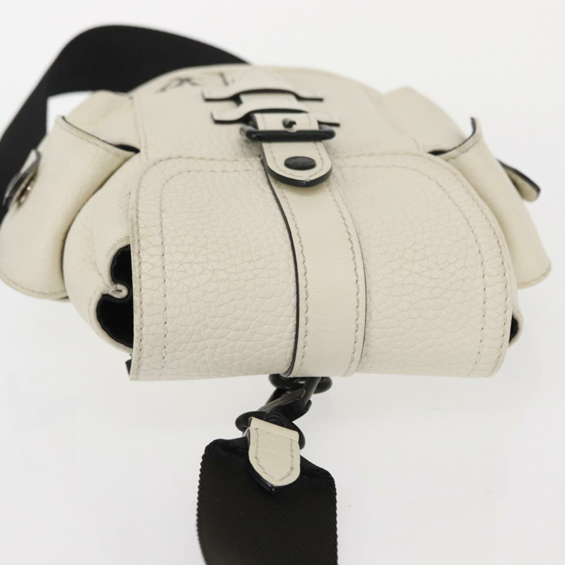 【日本直送】路易威登 Christopher XS 手袋 Taurillon 皮革 白色 M58493 正品 ka147M-5