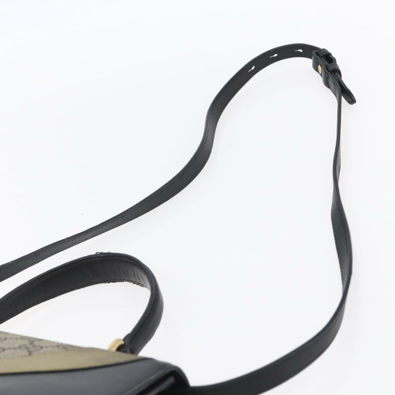 【日本直送】GUCCI GG Supreme 貓頭手提包 PVC 兩用 米色 金色 476435 正品 153975-13