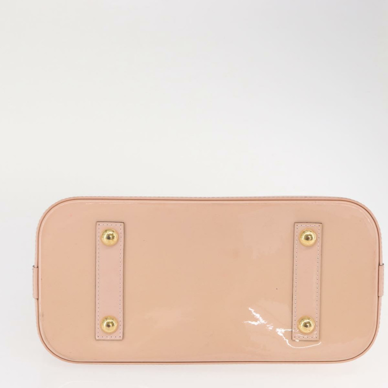 【日本直送】路易威登 Monogram Vernis Alma PM 手提包 玫瑰金 M50412 正品 154001-8