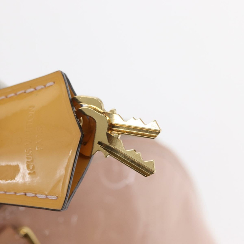 【日本直送】路易威登 Monogram Vernis Alma PM 手提包 玫瑰金 M50412 正品 154001-14