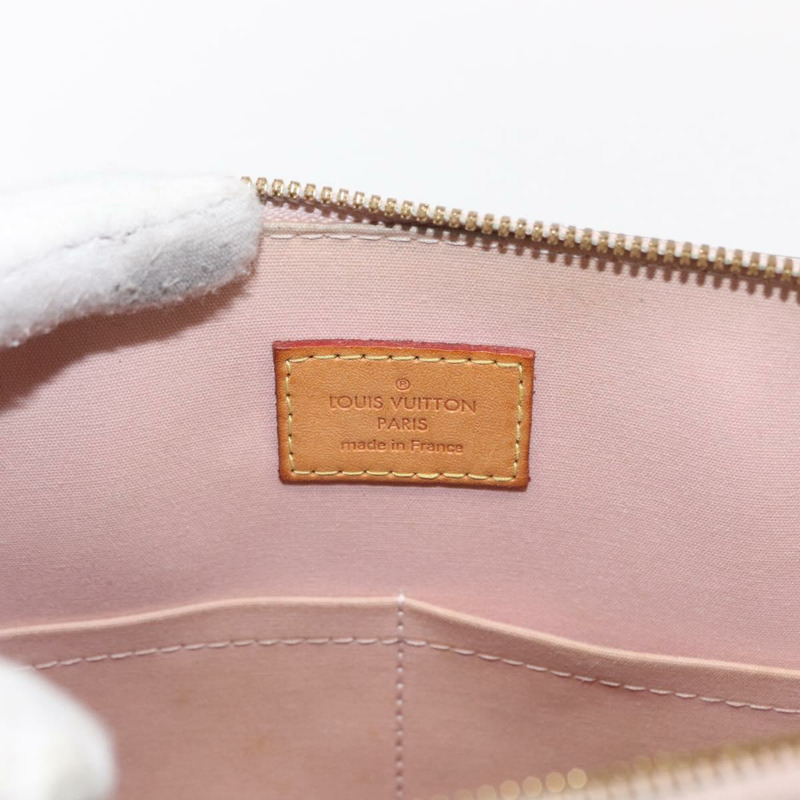 【日本直送】路易威登 Monogram Vernis Alma PM 手提包 玫瑰金 M50412 正品 154001-15