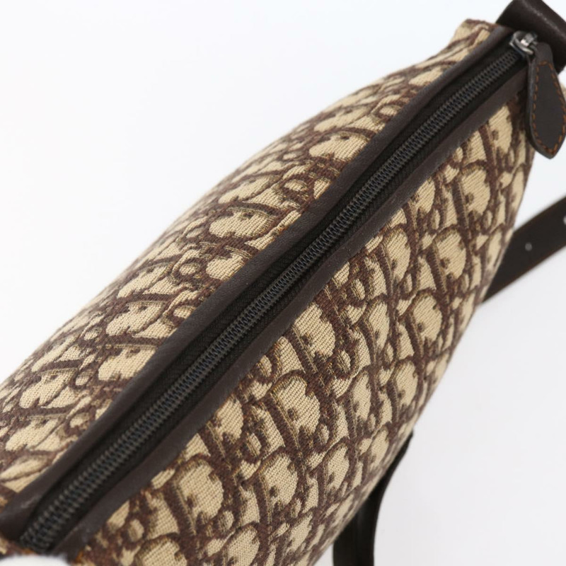 【日本直送】Christian Dior Trotter 帆布肩背包 棕色 正品 153966V-5