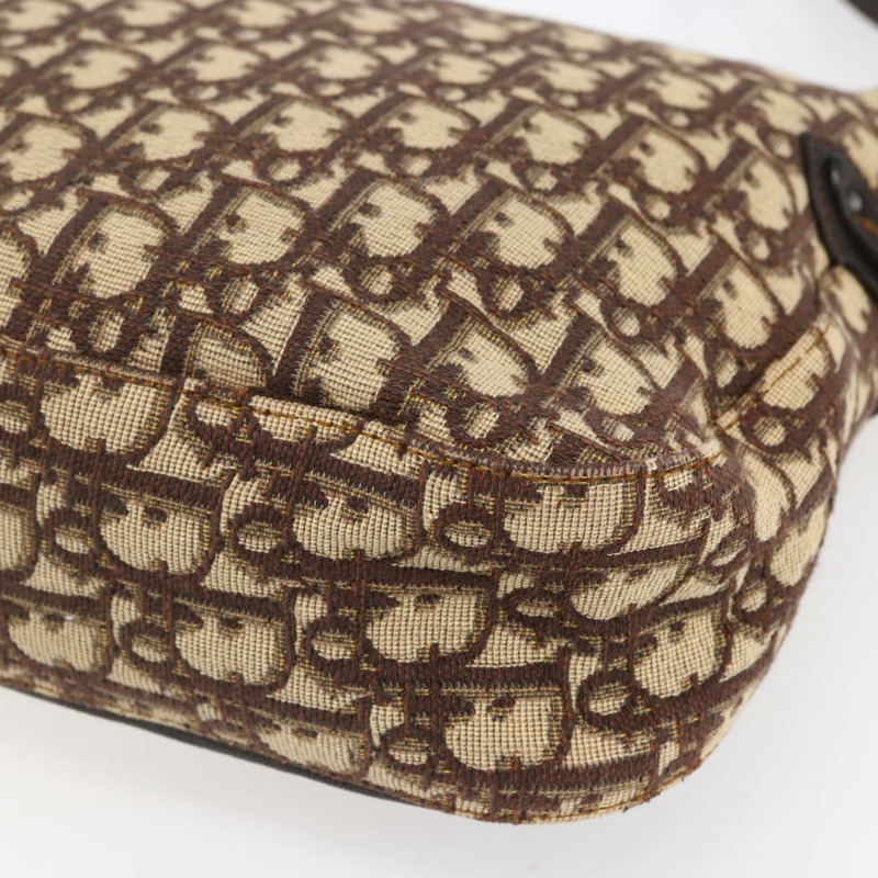 【日本直送】Christian Dior Trotter 帆布肩背包 棕色 正品 153966V-15
