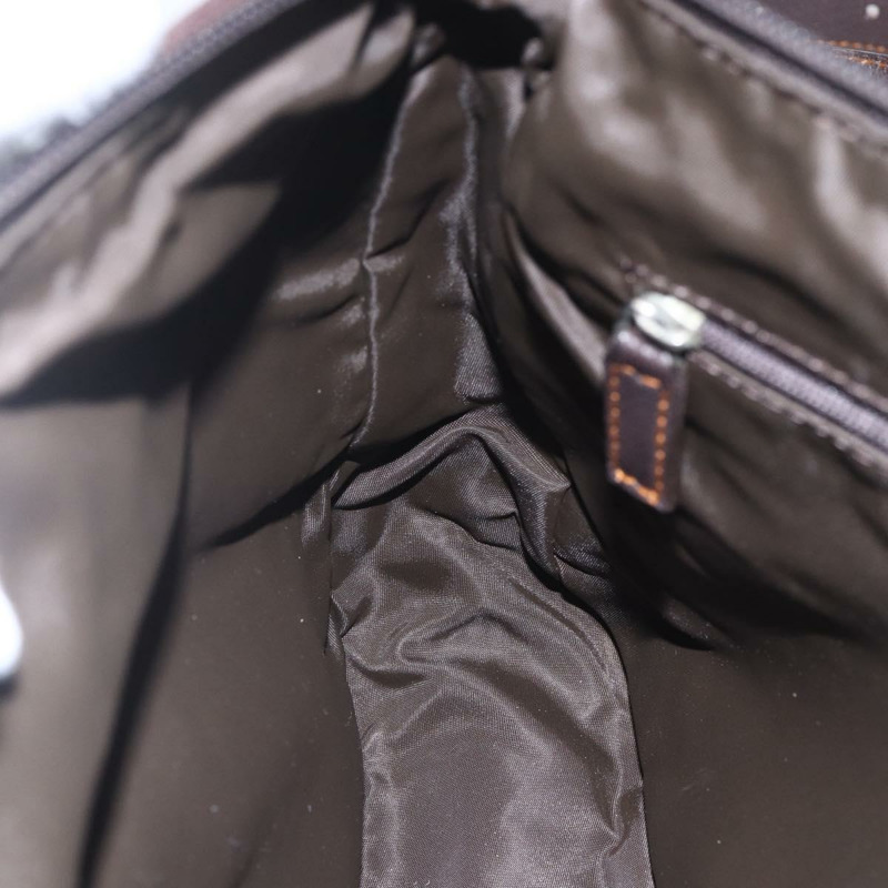 【日本直送】Christian Dior Trotter 帆布肩背包 棕色 正品 153966V-20