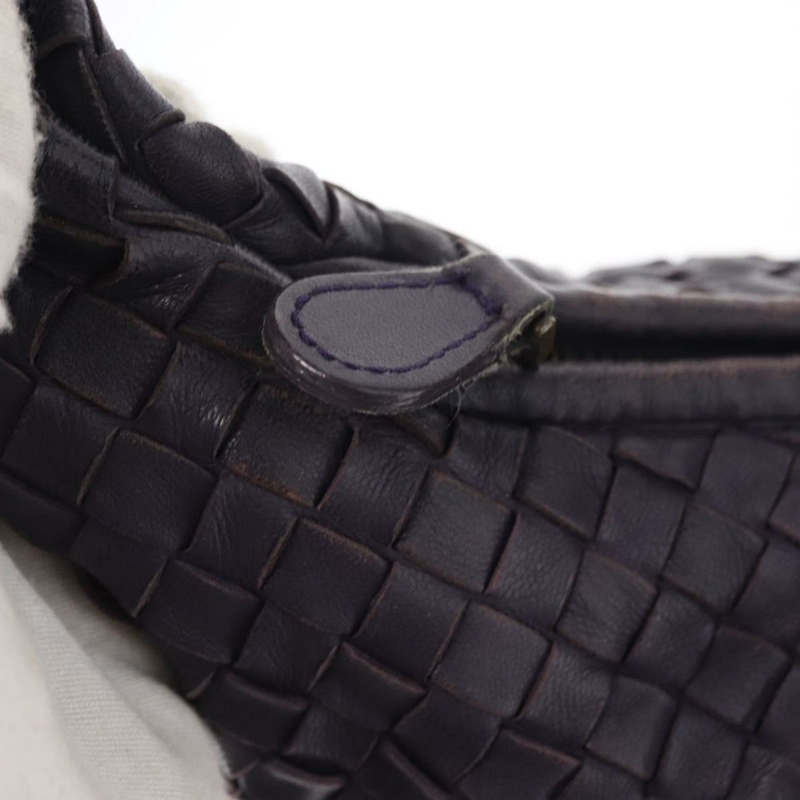 【日本直送】BOTTEGA VENETA INTRECCIATO 流浪漢單肩包皮革紫色 115653 正品 ka125-9
