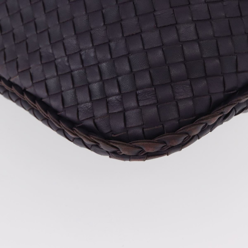 【日本直送】BOTTEGA VENETA INTRECCIATO 流浪漢單肩包皮革紫色 115653 正品 ka125-13