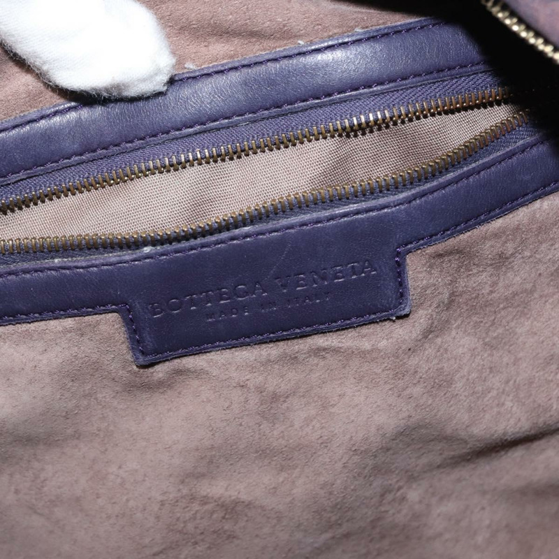 【日本直送】BOTTEGA VENETA INTRECCIATO 流浪漢單肩包皮革紫色 115653 正品 ka125-16