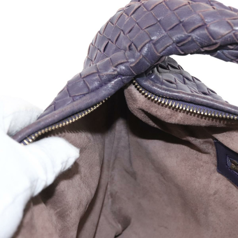 【日本直送】BOTTEGA VENETA INTRECCIATO 流浪漢單肩包皮革紫色 115653 正品 ka125-18