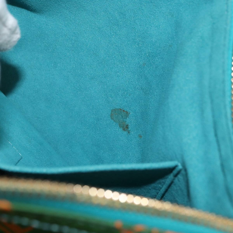 【日本直送】路易威登 Monogram Bonbon Richard Prince Pochette 綠色手拿包 M95748 正品 152996V-10