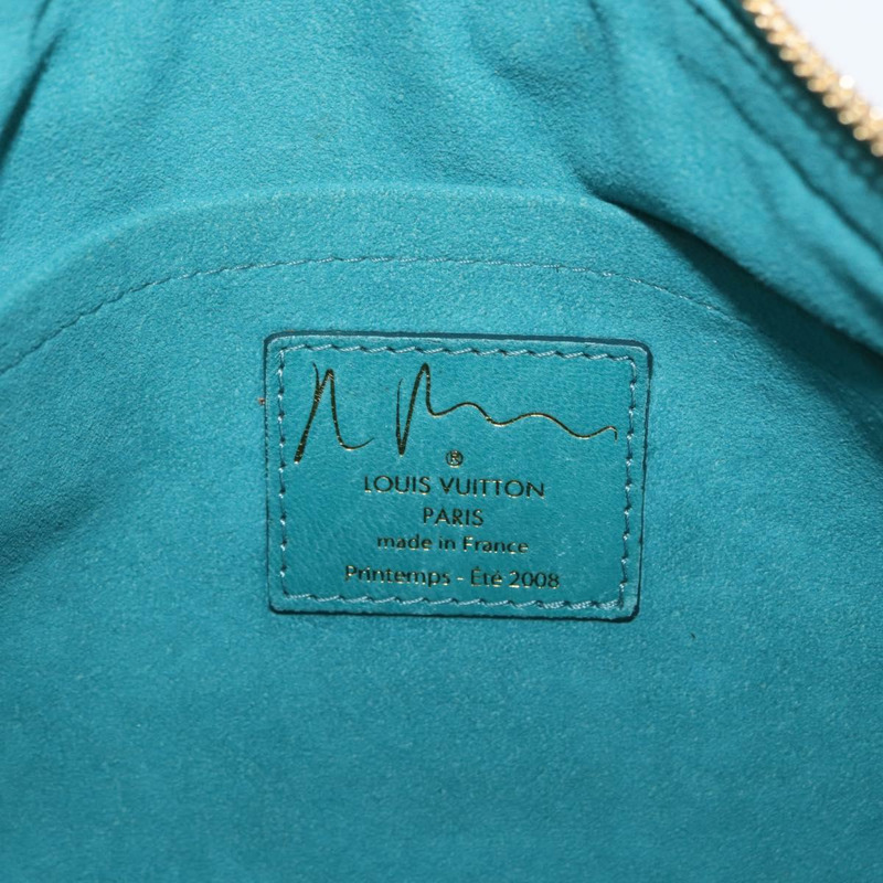 【日本直送】路易威登 Monogram Bonbon Richard Prince Pochette 綠色手拿包 M95748 正品 152996V-18