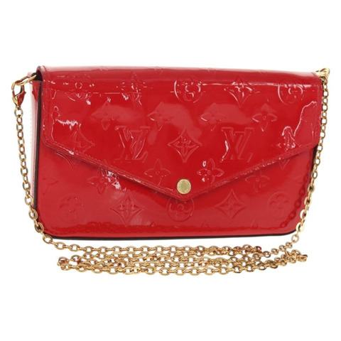 路易威登 Vernis 錢包 Pochette Felice 包 Slys M61293 LV 正品 148691V