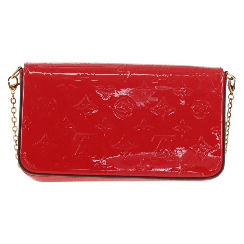 【日本直送】路易威登 Vernis 錢包 Pochette Felice 包 Slys M61293 LV 正品 148691V-1