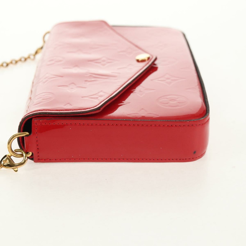【日本直送】路易威登 Vernis 錢包 Pochette Felice 包 Slys M61293 LV 正品 148691V-3