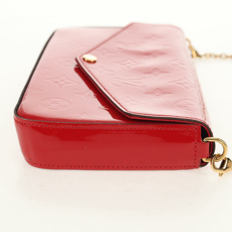 【日本直送】路易威登 Vernis 錢包 Pochette Felice 包 Slys M61293 LV 正品 148691V-4
