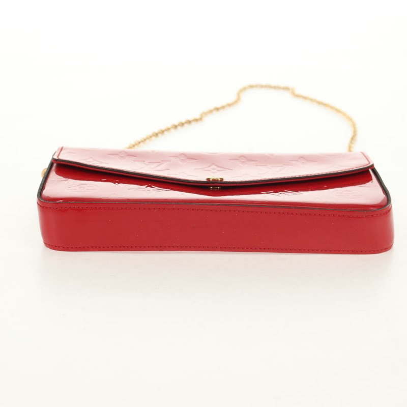 【日本直送】路易威登 Vernis 錢包 Pochette Felice 包 Slys M61293 LV 正品 148691V-5