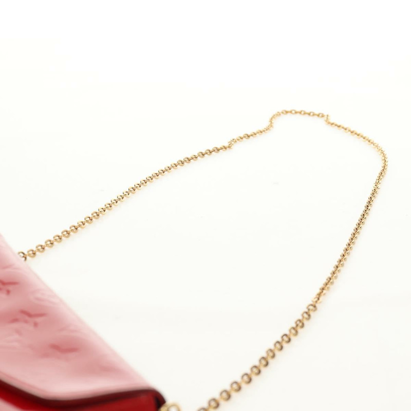 【日本直送】路易威登 Vernis 錢包 Pochette Felice 包 Slys M61293 LV 正品 148691V-13