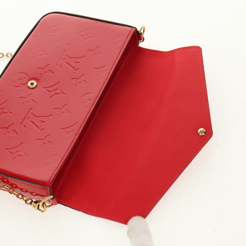 【日本直送】路易威登 Vernis 錢包 Pochette Felice 包 Slys M61293 LV 正品 148691V-19