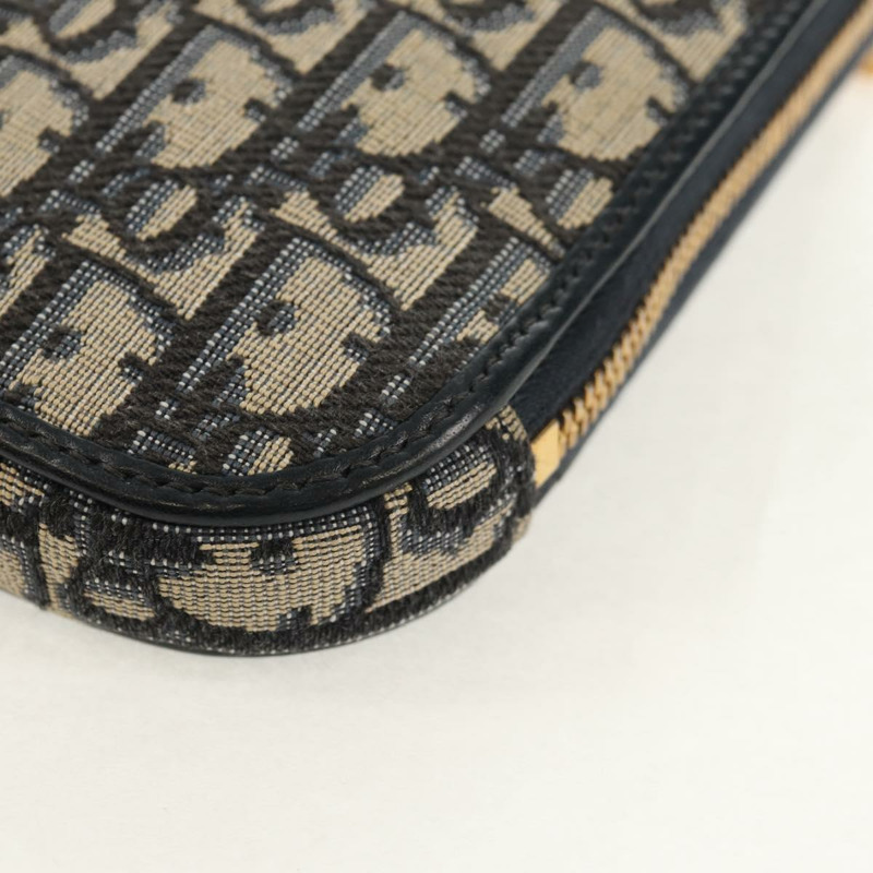 【日本直送】Christian Dior Trotter帆布手機支架鏈條蒙田包海軍藍正品 154027M-16
