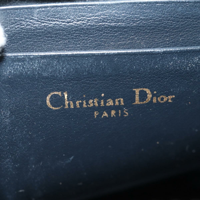 【日本直送】Christian Dior Trotter帆布手機支架鏈條蒙田包海軍藍正品 154027M-21